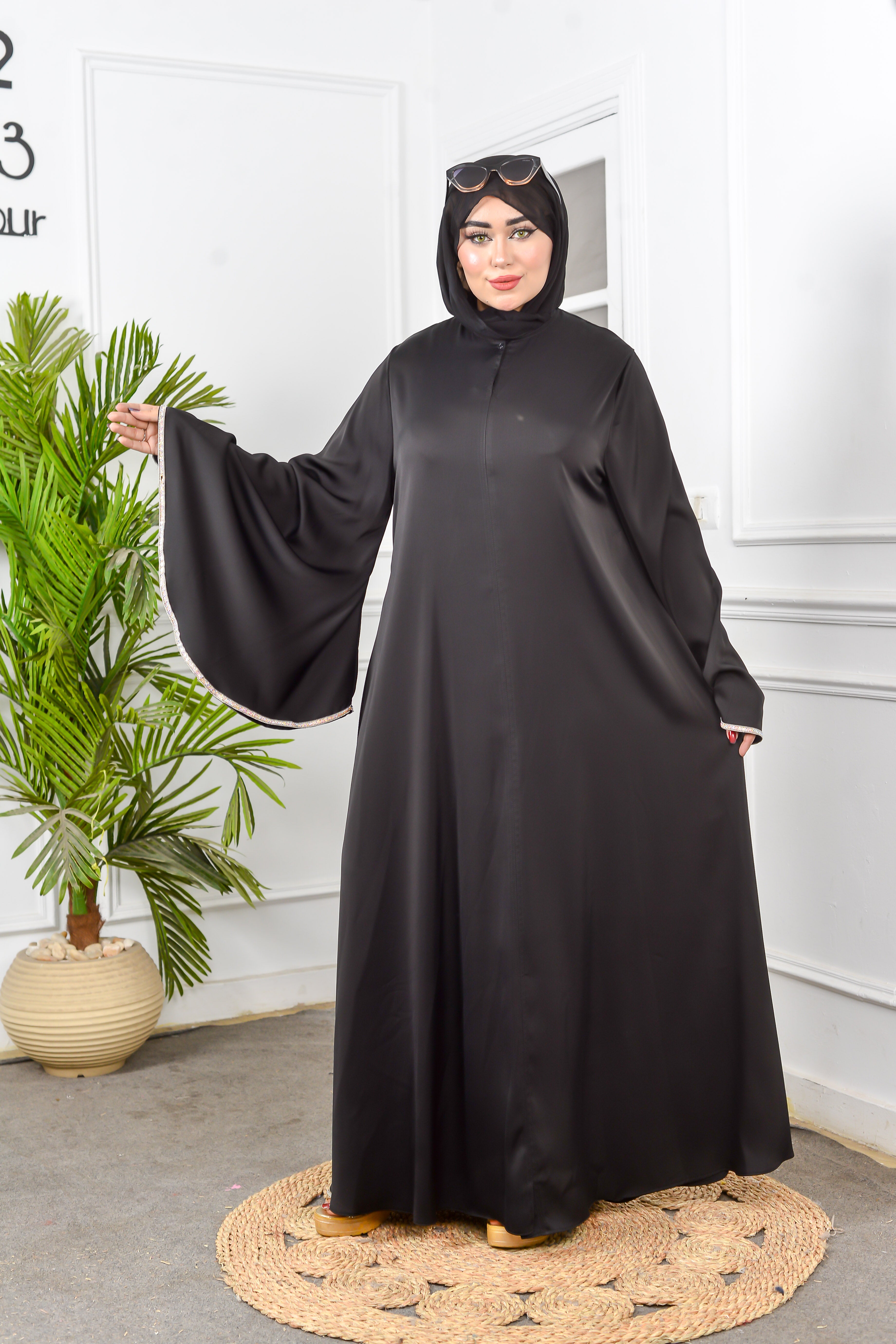 WIDE HAND ABAYA