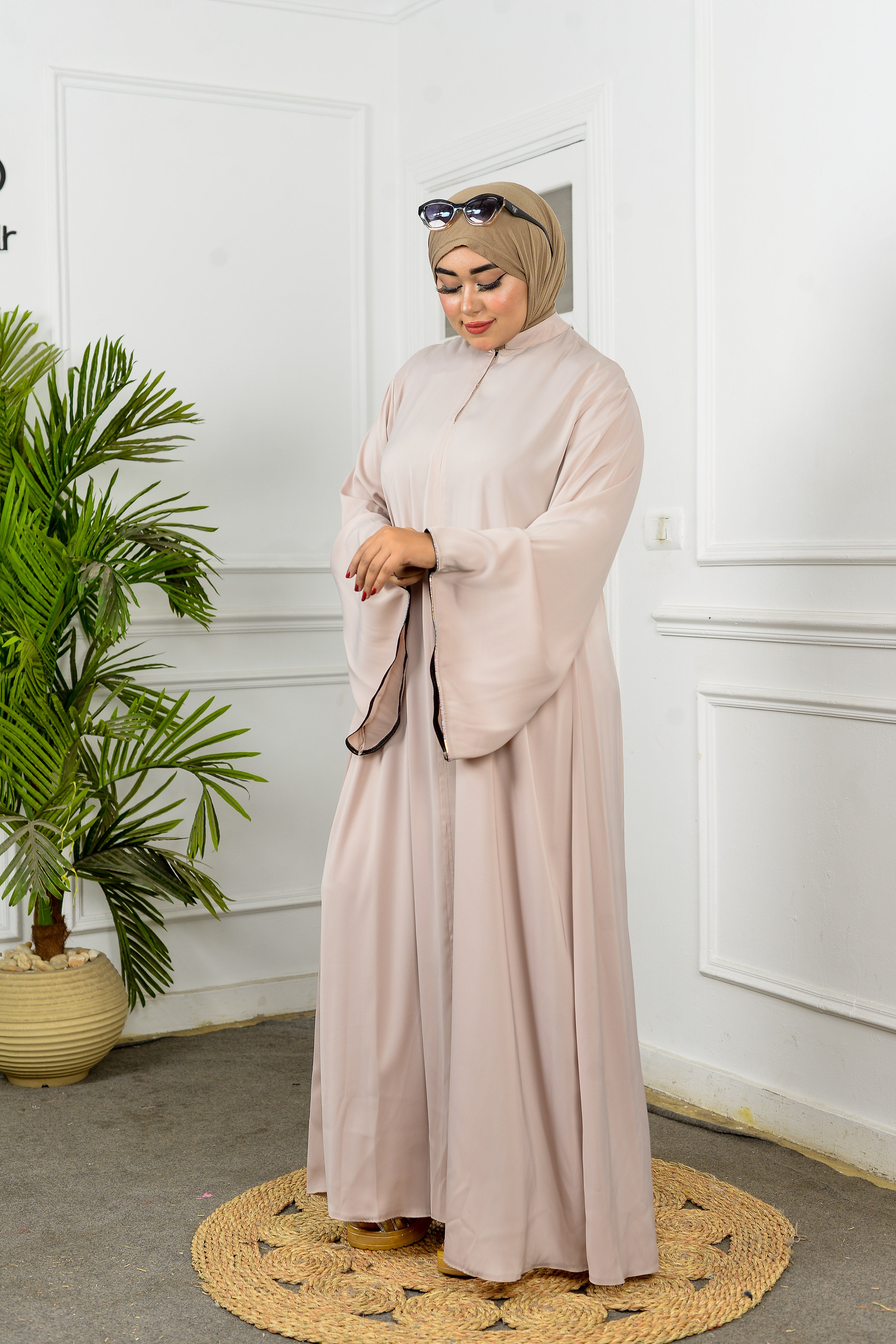 Biege Abaya