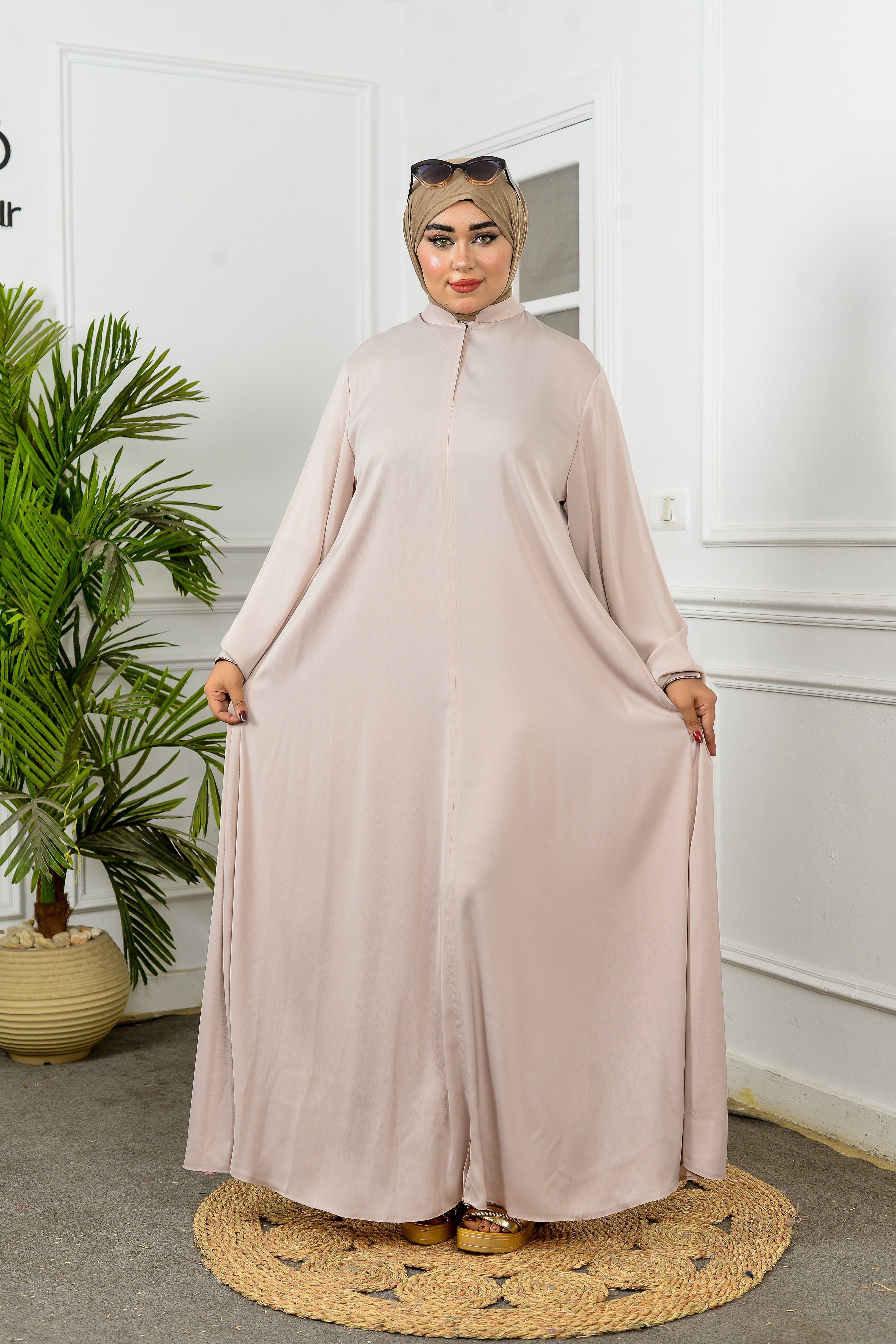 Biege Abaya