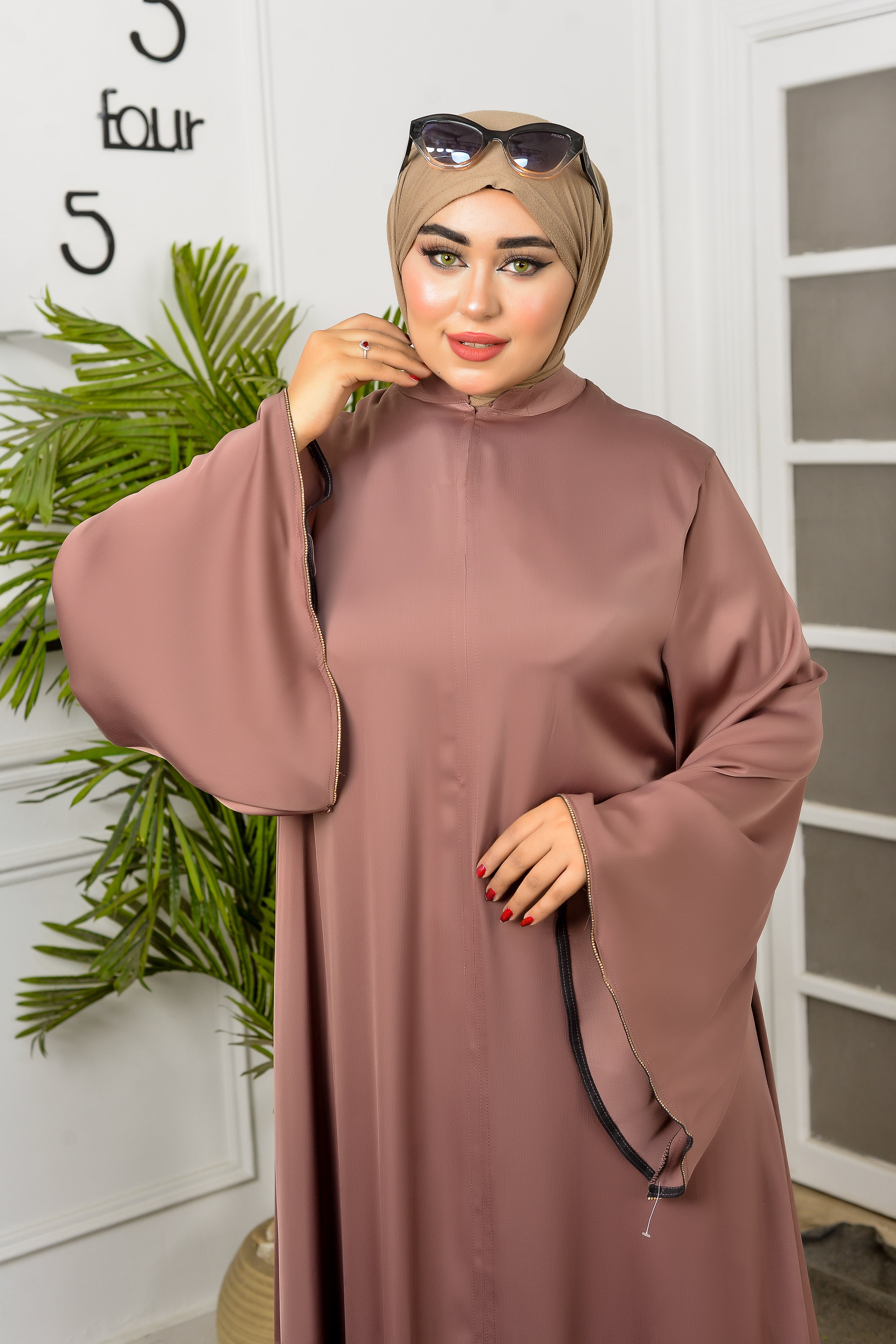Rose Gold Abaya
