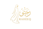 logo for a brand that sells abaya for women called Raheeq